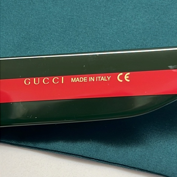 Gucci Sunglasses new with case, dust bag, and dust cloth. - Picture 10 of 17